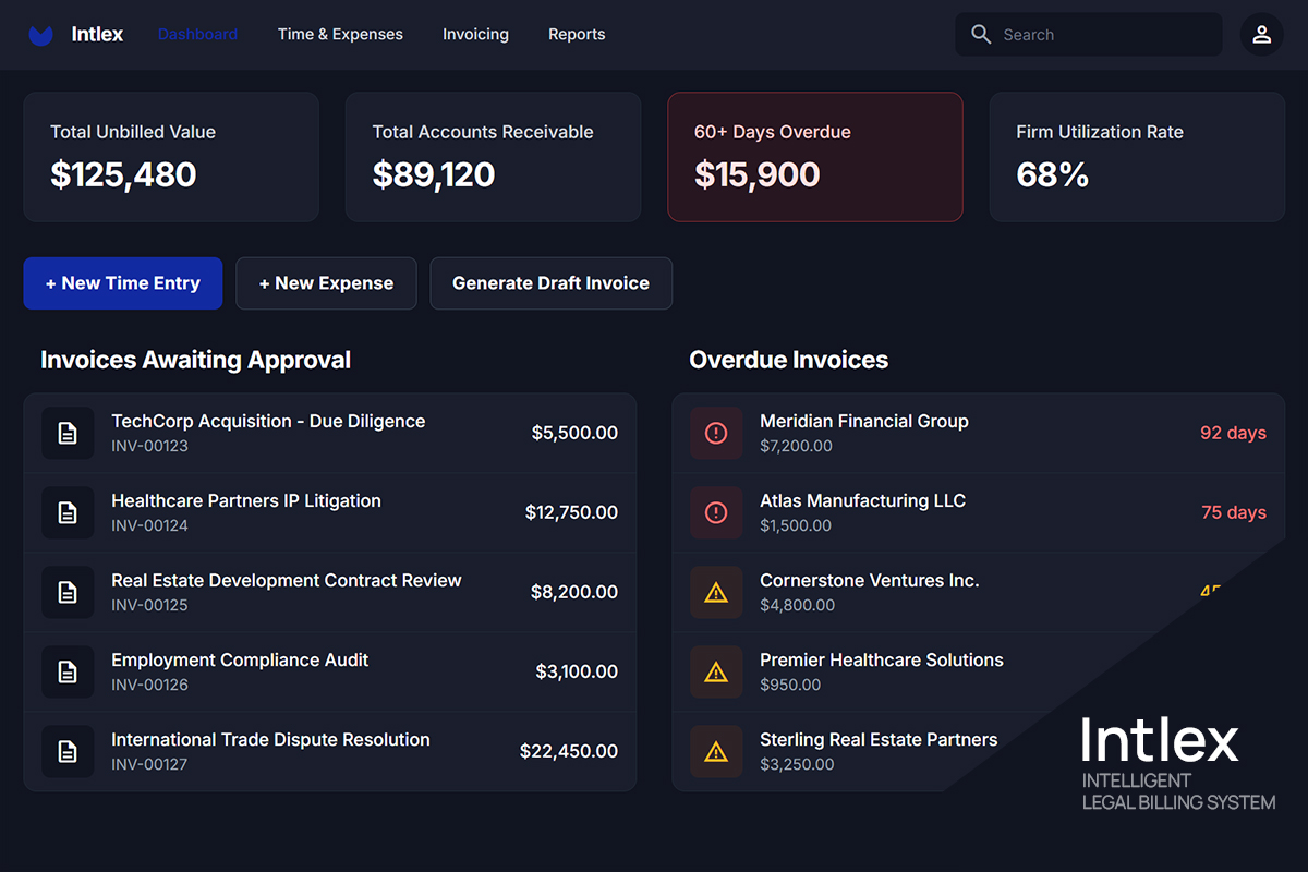 Intlex 1.0 - AI-powered Legal Billing Compliance Automation Project